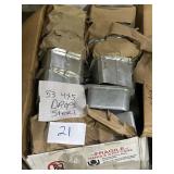 53 steel pieces, 4x3, downspout drops