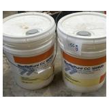 2 full 5-gal buckets of MasterKure CG 180WB curing