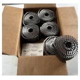 Coil nails, 80 plain shank, approx. 12 coils