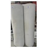 (2) rolls vapor barrier approx. 4 ft x 60 ft