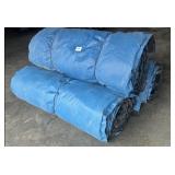 (3) concrete blankets approx. 6 ft x 25 ft