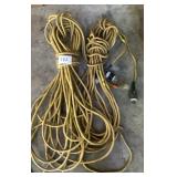 Heavy duty extension cords, 50 ft and 25 ft