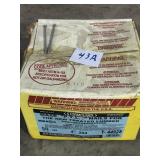 50 lb box of 4 in 20D galvanized maze nails