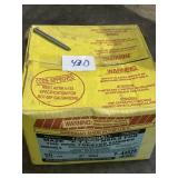 50 lb box of 4 in 20D galvanized maze nails