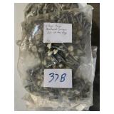 Steel building structural screws, beige, 1-1/2 in