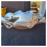 VIntage iridescent glass bowl, specifically