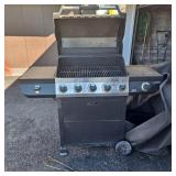 Brinkman grill with propane tank,with Char-broil