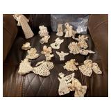 Hand crocheted Angels, various sizes