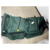 Power pack, rugged traveler, canvas luggage on