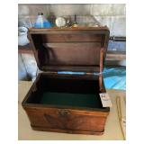 Wooden storage chest