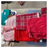Lot if various red/pink material