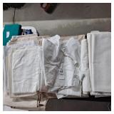 Lot of various white/ beige fabric