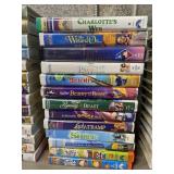 13 VHS animated movies