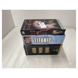 5 VHS movies including Star Wars series