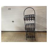Metal three tier basket stand 43 ï¿½  tall