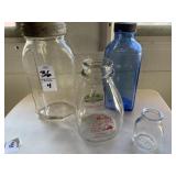 Apple Valley creamery pint bottle, vintage bottle