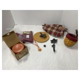 Longaberger October Fields liner, paprika corner