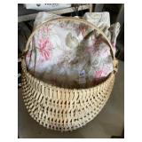 Basket and duvet cover