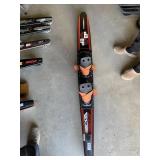 EP turbo glass slalom water ski with double high