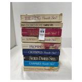 Nine Danielle Steel paperback books