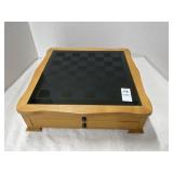 Combination game set, chess, checkers,