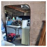 Large wall mirror 54 1/2 x 32 1/2