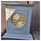 decorative battery mantel clock 17 inches tall