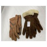 Isotonic gloves and deer skin gloves size L