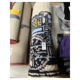 Latch hook train rug