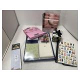 Decorative stationary, journal, address book,