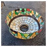 Stain glass lamp shade 20 inches round