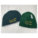 Two Forest Hills marching Ranger pull on hats