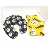 Pittsburgh Steelers neck pillow and scarf