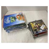 Seven DVD movies, four CD computer games, Disney