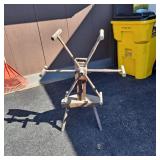 antique wooden yarn winder