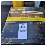 Box of grip rite sinkers  12d 3 -1/8 inch