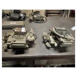 Two Holley Carburetors