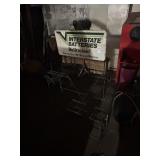 Interstate Batteries Advertising Rack