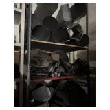 3 Shelves of Car Parts and Duct