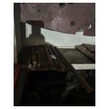 Lot of Cement Metal Forms