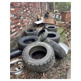 Lot of Tires and Rims