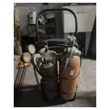 Welding Tank Set W Cart
