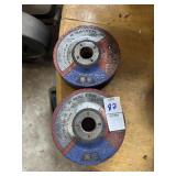 Lot of Walters Steel Grinding Wheels