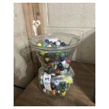 Jar of Vintage Marbles