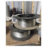 Roll and Half of Harris Stainless Steel Mig Wire