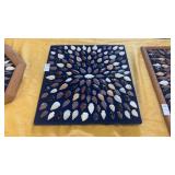 17x18 Flint Arrowhead Framed Decor