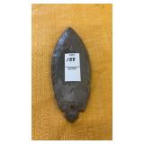 7 INCHES BIG FLINT NATIVE CRAFTED POINT ARROWHEAD