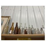Lot of Glass Bottles