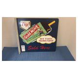 Gold Mine Ice Cream Bar advertising sign,  1950s