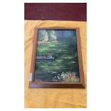 Rosamond Signed Oil Painting 19x14